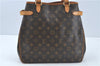 Authentic LOUIS VUITTON Monogram Batignolles Vertical Tote Bag M51153 LV H8093