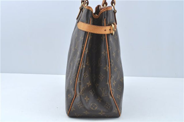 Authentic LOUIS VUITTON Monogram Batignolles Vertical Tote Bag M51153 LV H8093