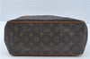 Authentic LOUIS VUITTON Monogram Batignolles Vertical Tote Bag M51153 LV H8093