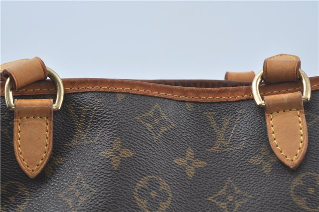 Authentic LOUIS VUITTON Monogram Batignolles Vertical Tote Bag M51153 LV H8093