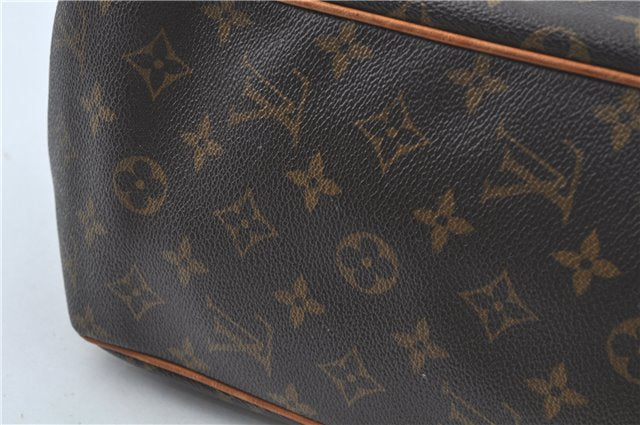 Authentic LOUIS VUITTON Monogram Batignolles Vertical Tote Bag M51153 LV H8093