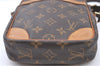 Authentic LOUIS VUITTON Monogram Danube Shoulder Cross Body Bag M45266 LV H8094