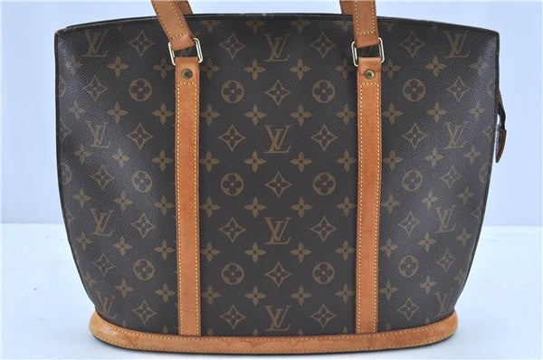 Authentic LOUIS VUITTON Monogram Babylone Shoulder Tote Bag M51102 LV H8105