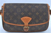 Authentic LOUIS VUITTON Monogram Sologne Shoulder Cross Body Bag M42250 LV H8106