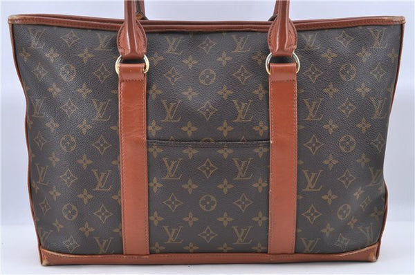 Auth LOUIS VUITTON Monogram Sac Weekend PM Vintage Tote Hand Bag M42425 LV H8108