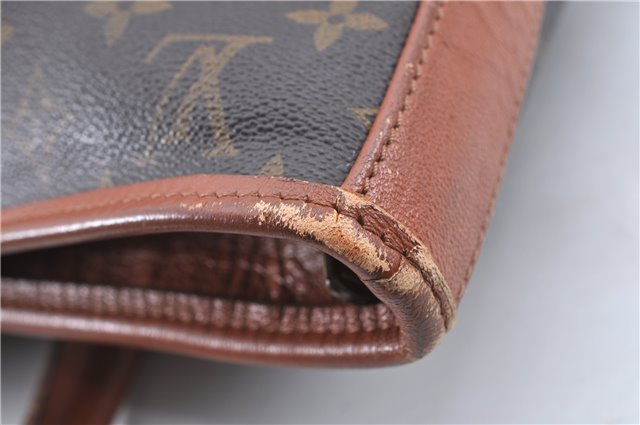 Auth LOUIS VUITTON Monogram Sac Weekend PM Vintage Tote Hand Bag M42425 LV H8108
