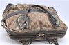 Auth GUCCI Jumbo GG Crystal Shoulder Tote Bag PVC Leather 223962 Brown H8111