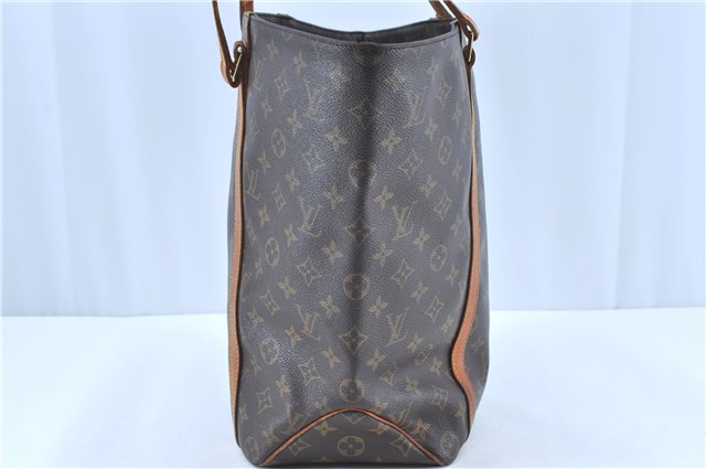 Authentic LOUIS VUITTON Monogram Sac Shopping PM Tote Bag M51108 LV H8113