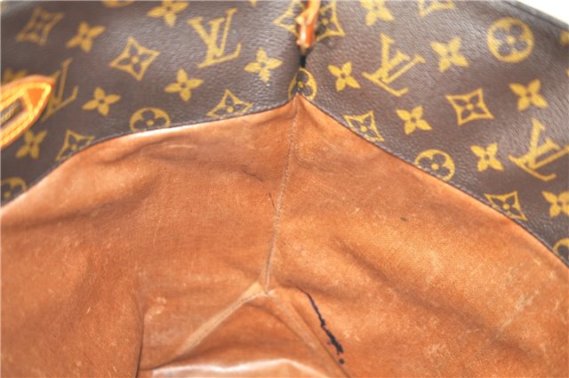 Authentic LOUIS VUITTON Monogram Sac Shopping PM Tote Bag M51108 LV H8113