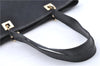 Authentic GUCCI Shoulder Tote Bag GG Canvas Leather 0021099 Black H8114