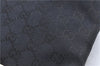 Authentic GUCCI Shoulder Tote Bag GG Canvas Leather 0021099 Black H8114