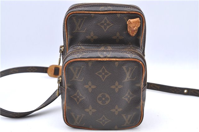 Auth LOUIS VUITTON Monogram Mini Amazone Shoulder Cross Bag M45238 Junk H8119