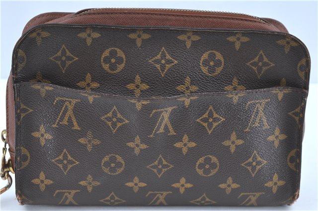 Authentic LOUIS VUITTON Monogram Orsay Clutch Hand Bag M51790 LV H8120