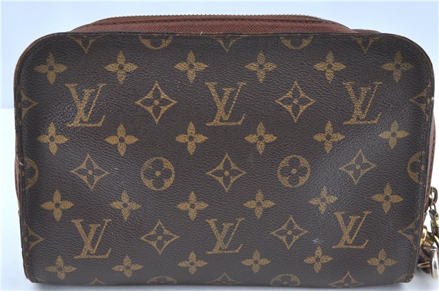 Authentic LOUIS VUITTON Monogram Orsay Clutch Hand Bag M51790 LV H8120