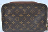 Authentic LOUIS VUITTON Monogram Orsay Clutch Hand Bag M51790 LV H8120