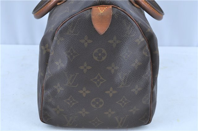 Authentic LOUIS VUITTON Monogram Speedy 30 Hand Bag M41526 LV H8123