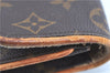 Authentic LOUIS VUITTON Monogram Pochette Twin PM Shoulder Bag M51854 LV H8128