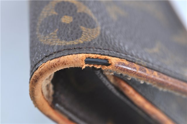 Authentic LOUIS VUITTON Monogram Pochette Twin PM Shoulder Bag M51854 LV H8128