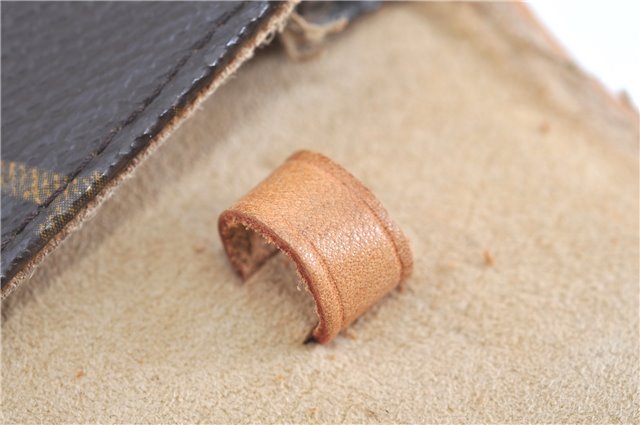 Authentic LOUIS VUITTON Monogram Pochette Twin PM Shoulder Bag M51854 LV H8128