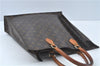 Authentic LOUIS VUITTON Monogram Sac Plat Hand Bag M51140 LV Junk H8131