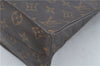 Authentic LOUIS VUITTON Monogram Sac Plat Hand Bag M51140 LV Junk H8131