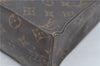 Authentic LOUIS VUITTON Monogram Sac Plat Hand Bag M51140 LV Junk H8131