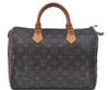 Authentic LOUIS VUITTON Monogram Speedy 30 Hand Bag M41526 LV H8159