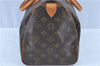 Authentic LOUIS VUITTON Monogram Speedy 30 Hand Bag M41526 LV H8159