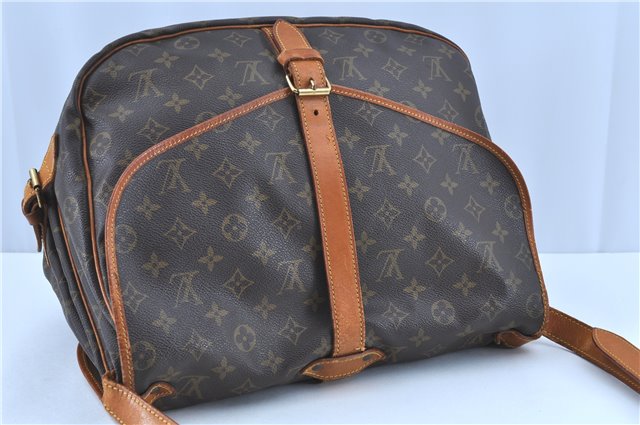 Auth LOUIS VUITTON Monogram Saumur 35 Shoulder Cross Body Bag M42254 LV H8160