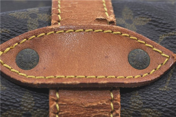 Auth LOUIS VUITTON Monogram Saumur 35 Shoulder Cross Body Bag M42254 LV H8160