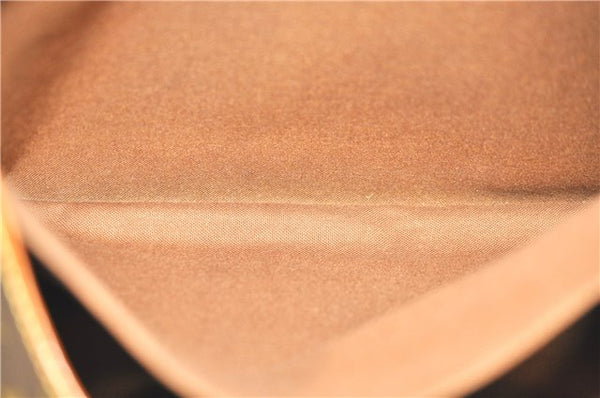 Auth LOUIS VUITTON Monogram Saumur 35 Shoulder Cross Body Bag M42254 LV H8160