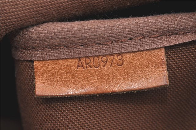 Auth LOUIS VUITTON Monogram Saumur 35 Shoulder Cross Body Bag M42254 LV H8160