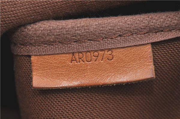 Auth LOUIS VUITTON Monogram Saumur 35 Shoulder Cross Body Bag M42254 LV H8160