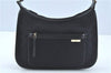 Authentic GUCCI Shoulder Bag GG Canvas Leather 0014198 Black H8164