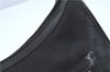 Authentic GUCCI Shoulder Bag GG Canvas Leather 0014198 Black H8164