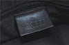 Authentic GUCCI Shoulder Bag GG Canvas Leather 0014198 Black H8164