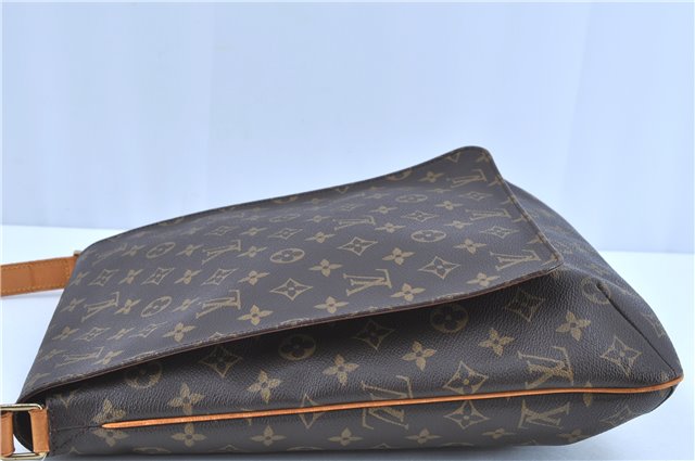 Authentic LOUIS VUITTON Monogram Musette Shoulder Cross Body Bag M51256 LV H8166