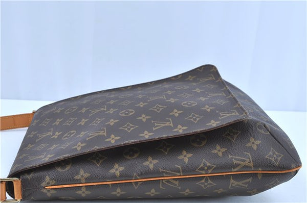 Authentic LOUIS VUITTON Monogram Musette Shoulder Cross Body Bag M51256 LV H8166