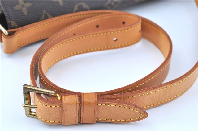 Authentic LOUIS VUITTON Monogram Musette Shoulder Cross Body Bag M51256 LV H8166