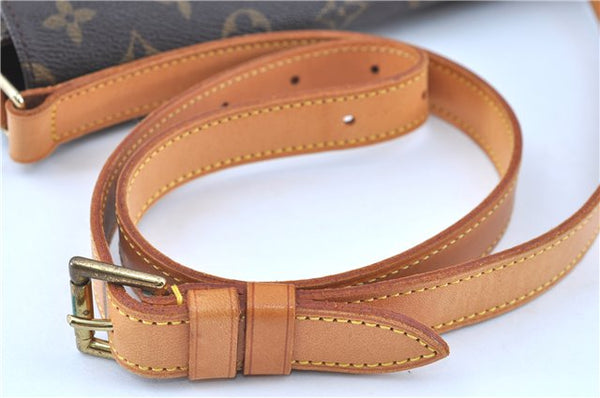 Authentic LOUIS VUITTON Monogram Musette Shoulder Cross Body Bag M51256 LV H8166