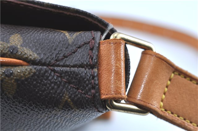 Authentic LOUIS VUITTON Monogram Musette Shoulder Cross Body Bag M51256 LV H8166