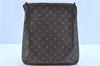 Authentic LOUIS VUITTON Monogram Musette Shoulder Cross Body Bag M51256 LV H8167
