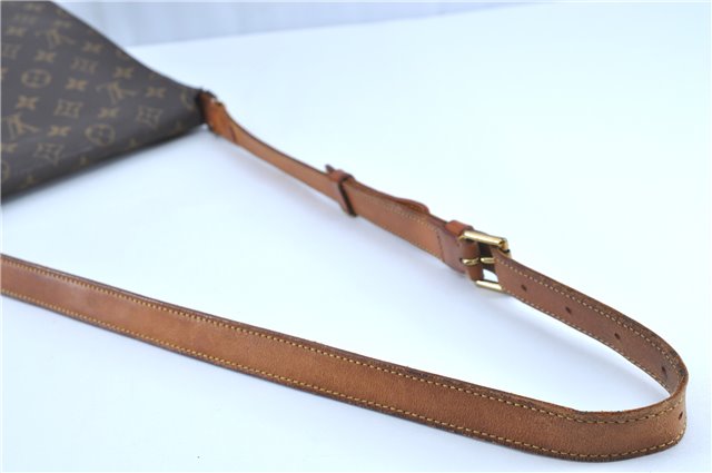 Authentic LOUIS VUITTON Monogram Musette Shoulder Cross Body Bag M51256 LV H8167