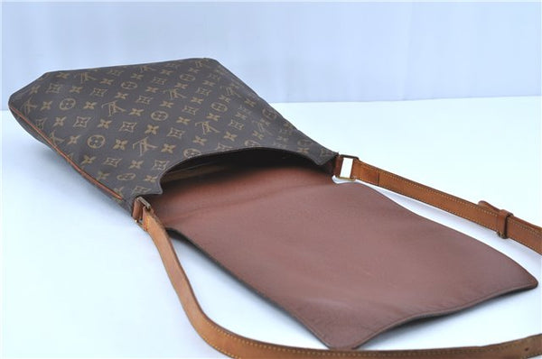 Authentic LOUIS VUITTON Monogram Musette Shoulder Cross Body Bag M51256 LV H8167