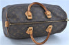 Authentic LOUIS VUITTON Monogram Speedy 35 Hand Bag M41524 LV H8171