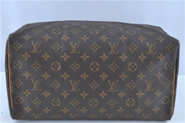 Authentic LOUIS VUITTON Monogram Speedy 35 Hand Bag M41524 LV H8171