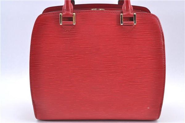 Authentic LOUIS VUITTON Epi Pont Neuf Hand Bag Red M52057 LV H8173
