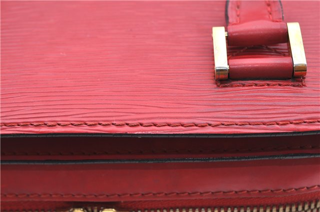 Authentic LOUIS VUITTON Epi Pont Neuf Hand Bag Red M52057 LV H8173