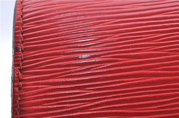 Authentic LOUIS VUITTON Epi Pont Neuf Hand Bag Red M52057 LV H8173