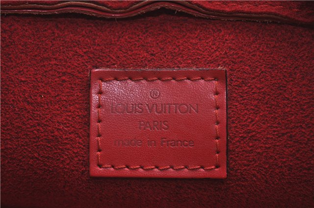 Authentic LOUIS VUITTON Epi Pont Neuf Hand Bag Red M52057 LV H8173